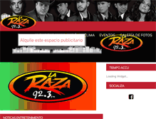 Tablet Screenshot of laraza923.com